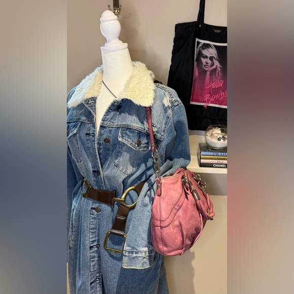 Coach Madison Sophia with Sparkle Leather Pink/Mauve 2012 22563 - Picture 8 of 9